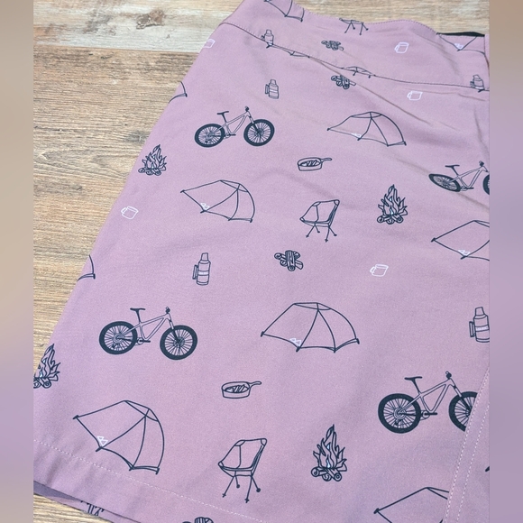 Wild Rye Women's Ruby Mountain Bike Shorts Camp Mauve Size 14 - Picture 6 of 14